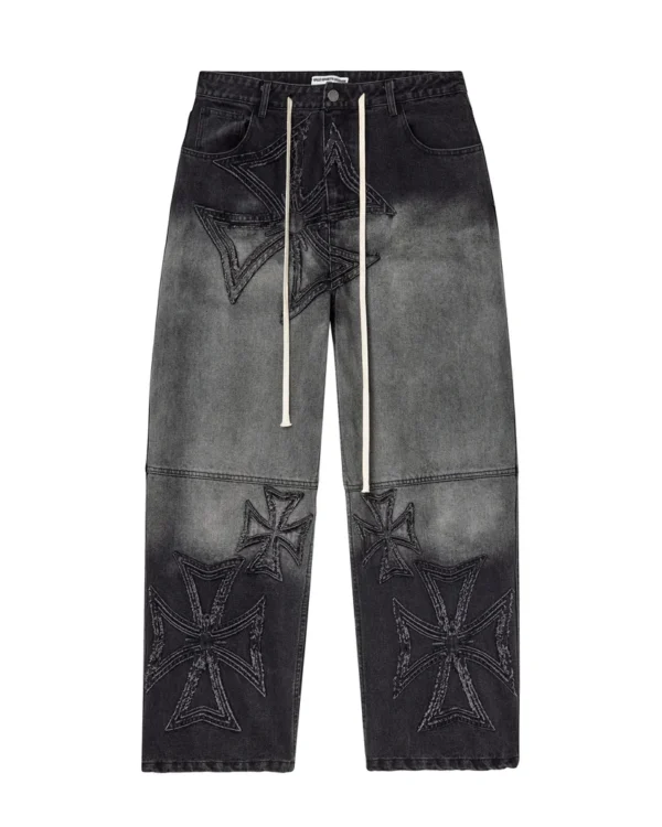 Vale Forever MOTOCROXXX PANTS [THRASHED BLACK]
