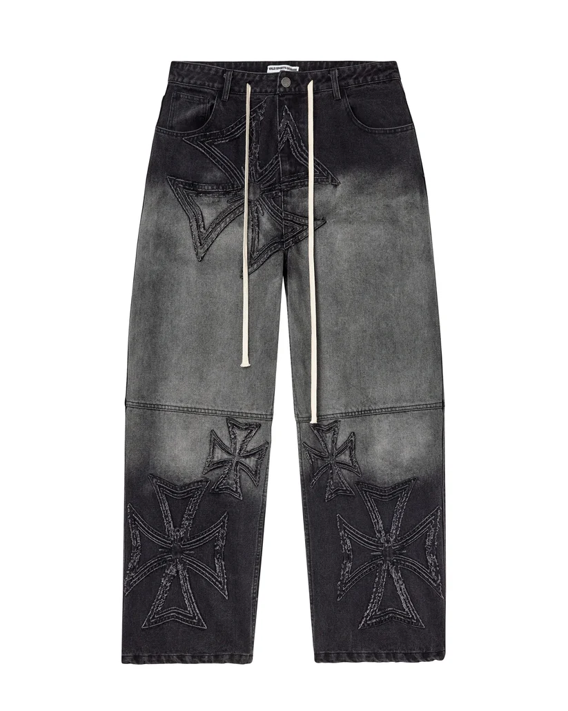 Vale Forever MOTOCROXXX PANTS [THRASHED BLACK]