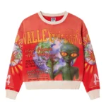 Vale Forever RED ALIEN CREWNECK