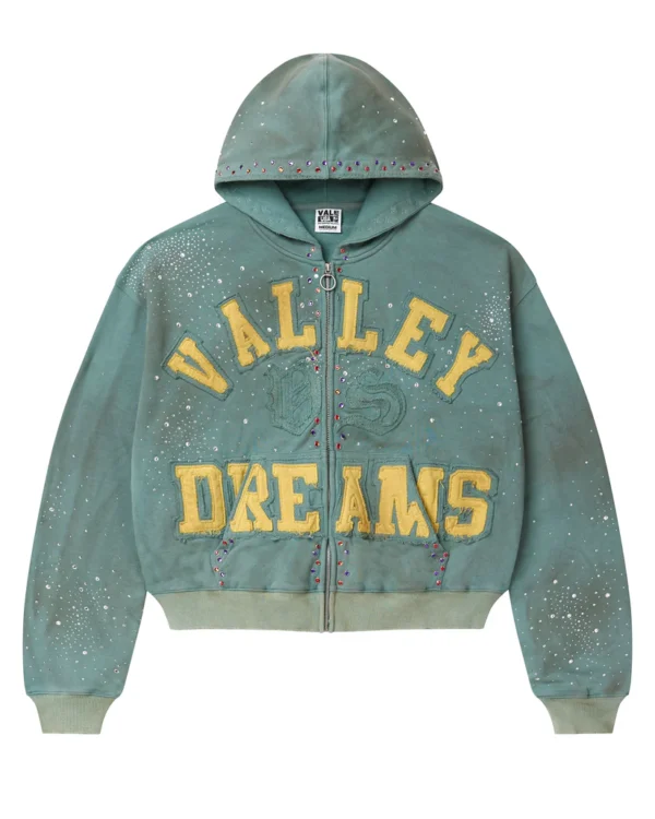 2507_VALLEY-DREAMS_GALAXY-JEWELED_LS-HOODIE_DK-MINT_001.webp Vale Forever BANK ZIP UP