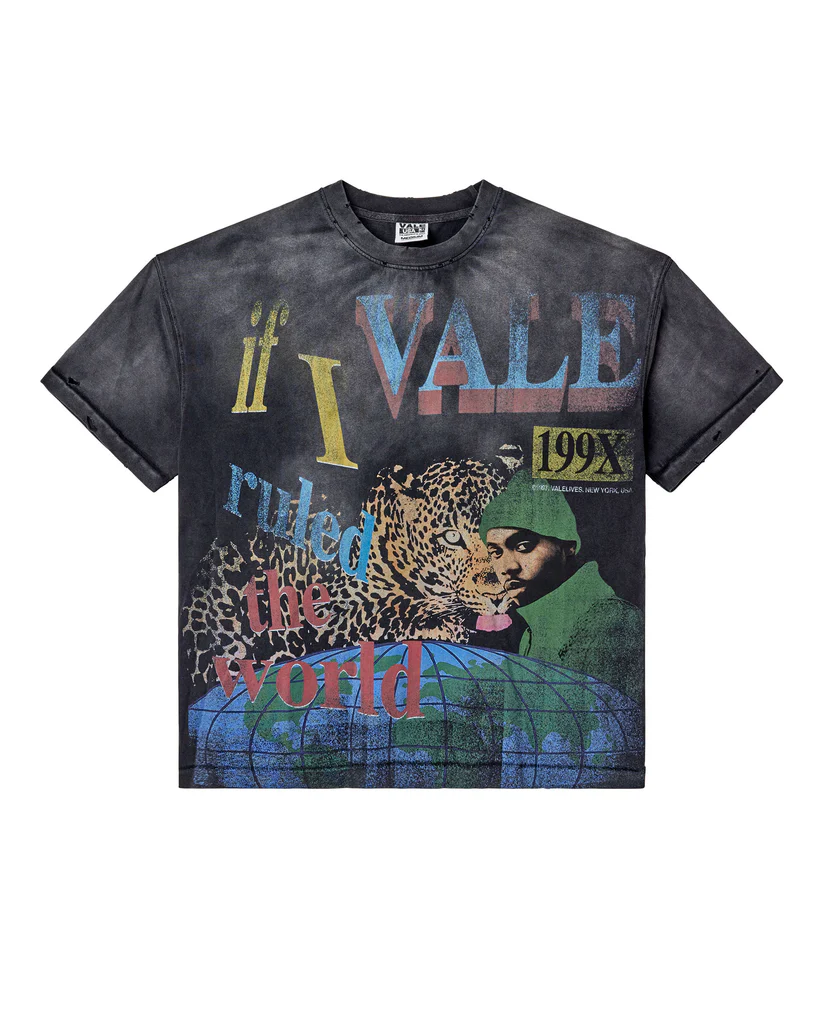 Vale Forever DA RULER TEE [BLACK]