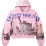 Vale Forever NYC ZIP UP [PINK]