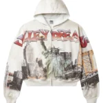 Vale Forever NYC ZIP UP [WHITE]